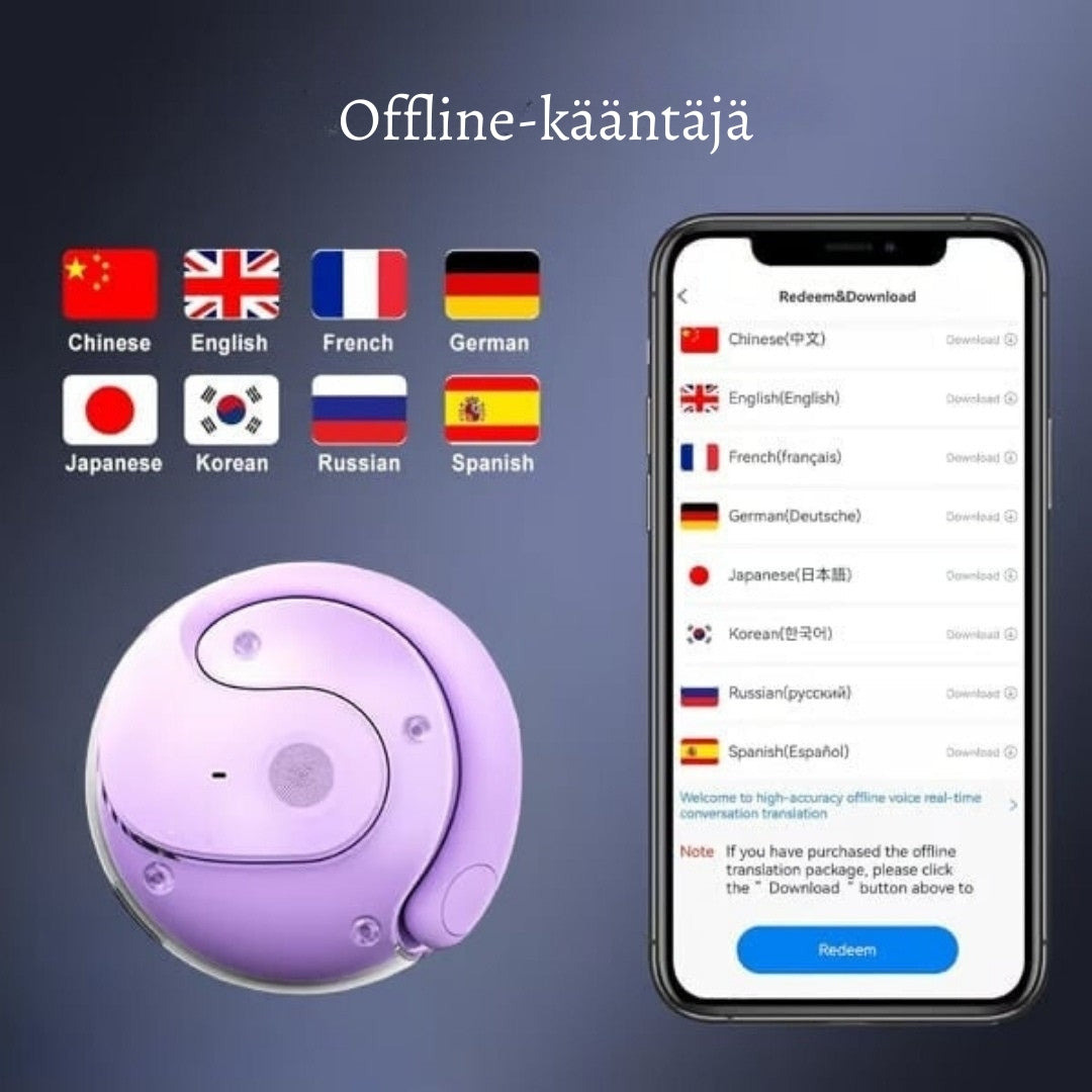 KieliNappi – Puhu vapaasti, vaikka ette puhuisi samaa kieltä