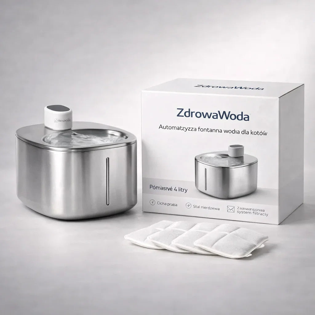 ZdrowaWoda – Kot pije więcej sam